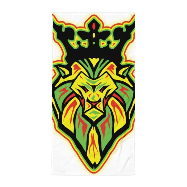 blanket throw mockup Limey  KING LION Beach Blanket  Love